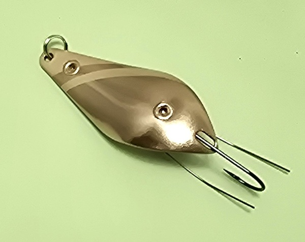 Блесна Нижегородская Атом 1-кр. незацепляйка 12гр цв. 02 золото