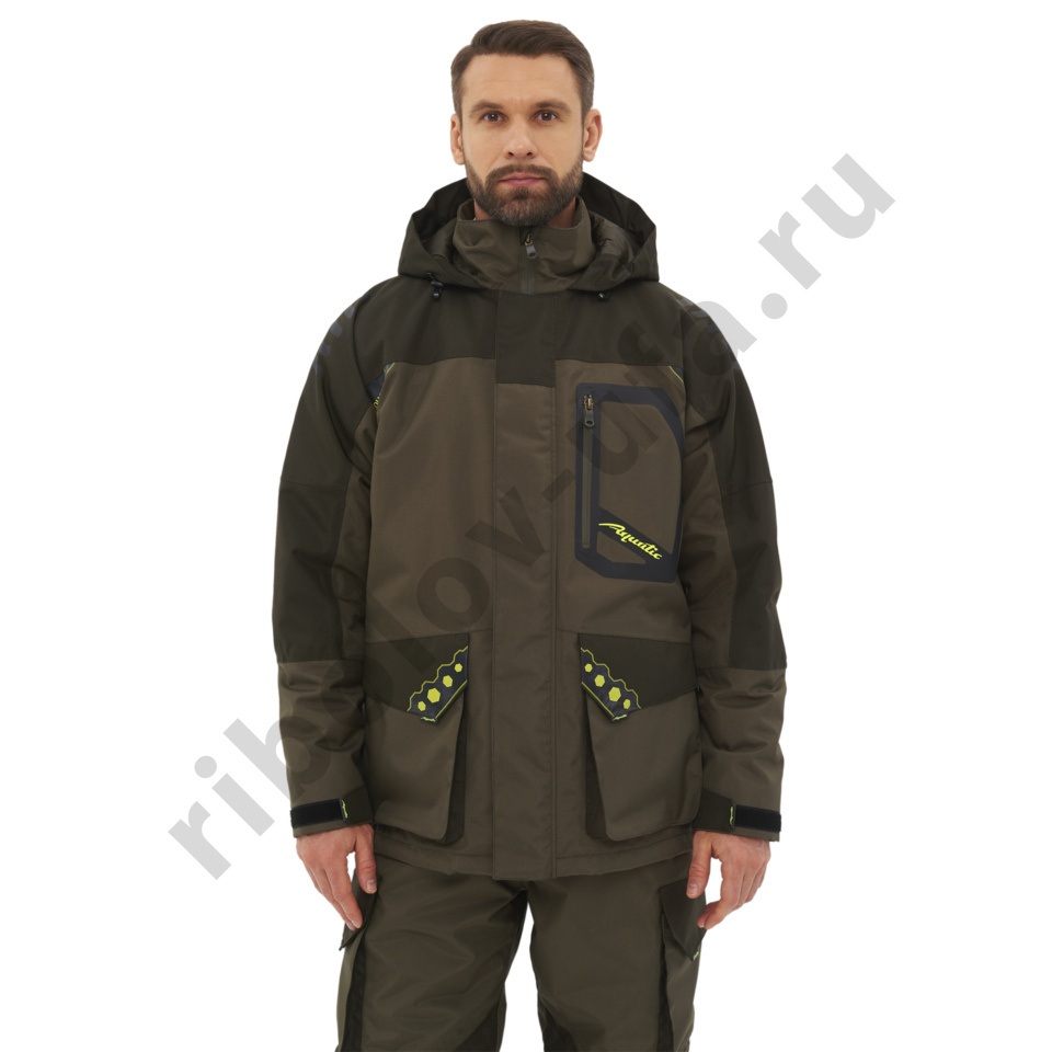 Костюм Aquatic демисезонный К-10Х (мембрана: 10000/10000 цв.хаки) р. 48-50