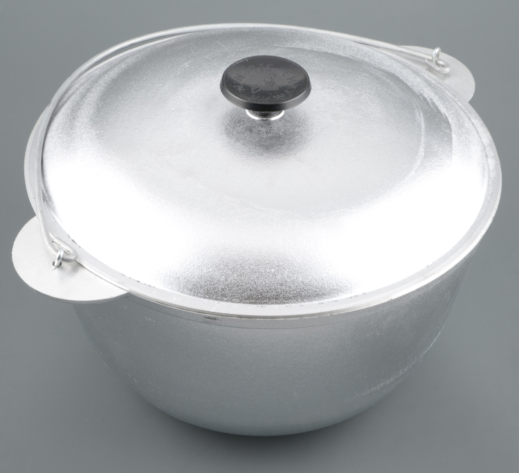 Казан походный с крышкой Tehnolit 12л. д.330  БКД-12