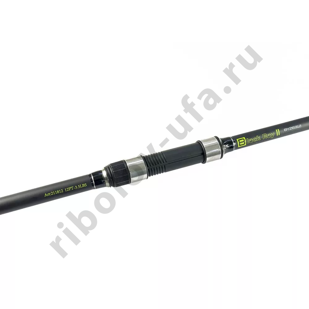 Удилище карповое Caiman Black Ray II carp BY3902 3,9м, 4Lbs, 2pcs 211822