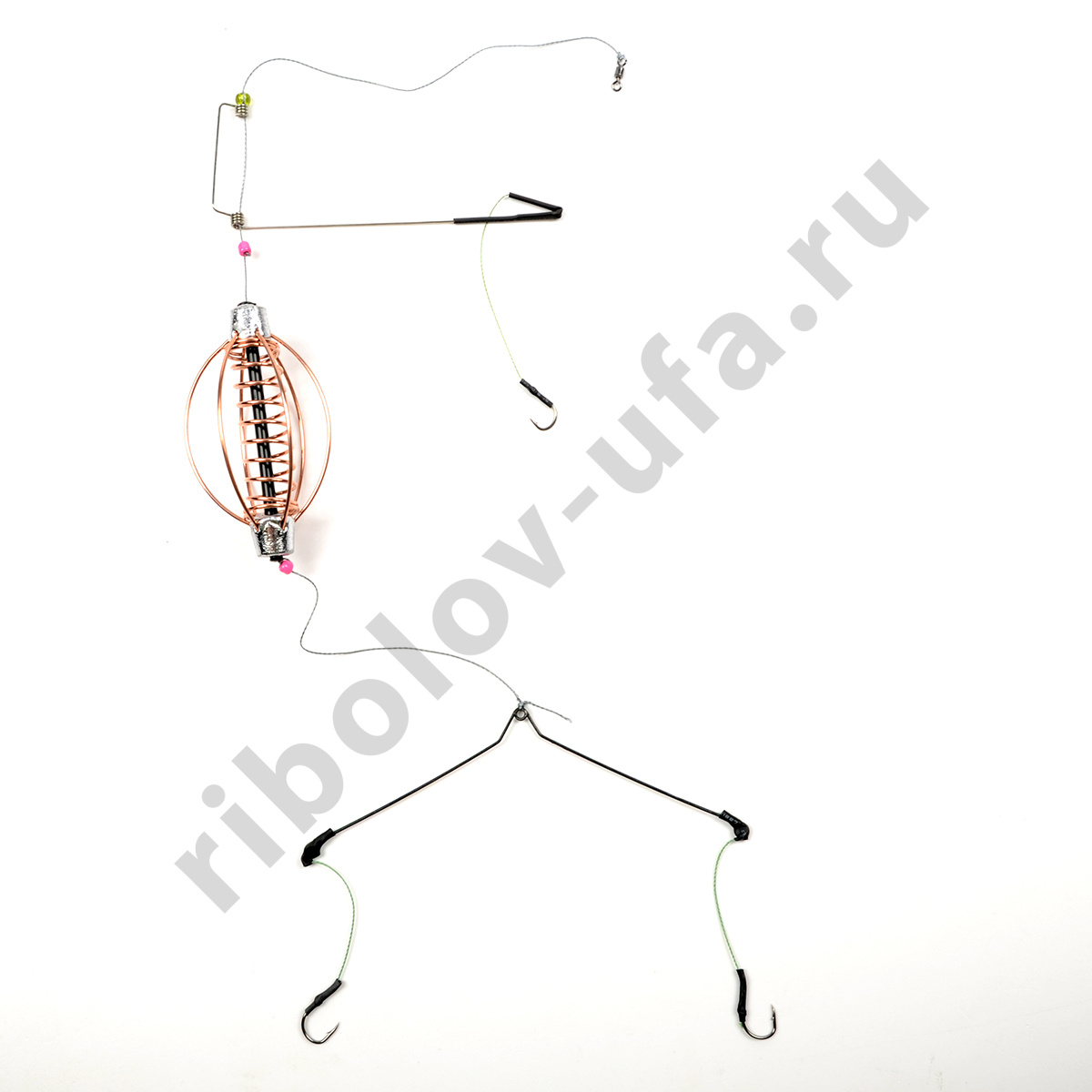 Монтаж фидерный Нижегородский ФМ 2-3 кормушка Арбуз кором. бок.отв. 3кр. 40гр