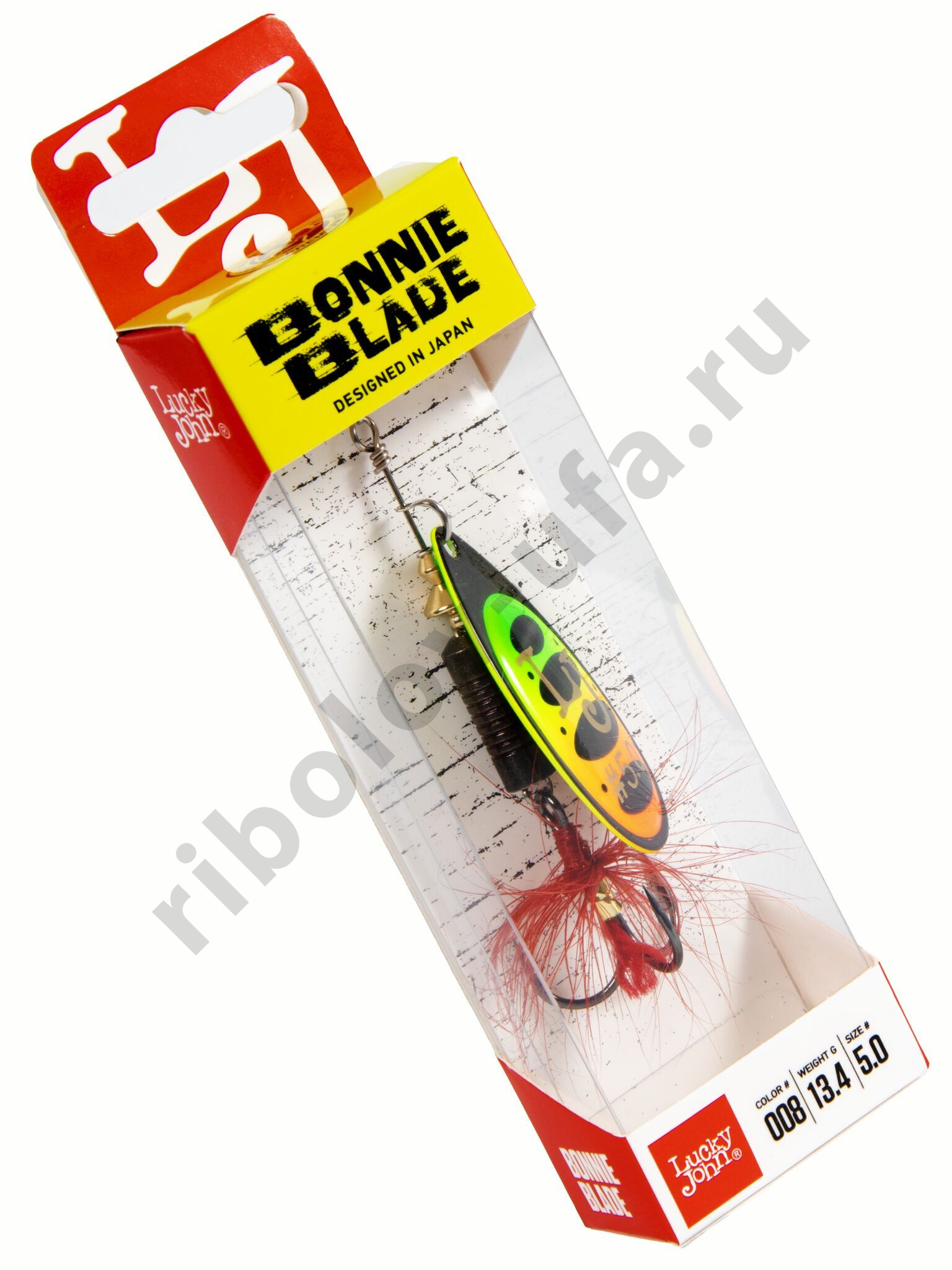 Блесна вращ. Lucky John Bonnie Blade #05, 13.4гр., цв. 008