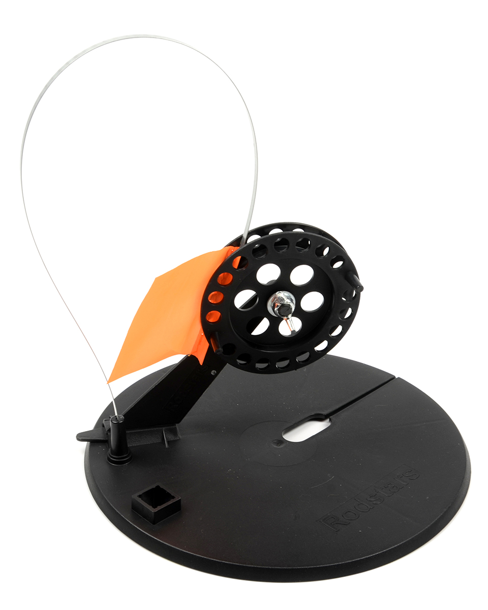 Жерлица Rod Stars не оснащенная пластиковая стойка, катушка 90 мм