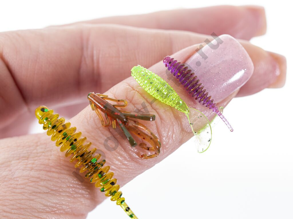 Набор приманок Lucky John Pro Series Perch Snack Pack Mix 4