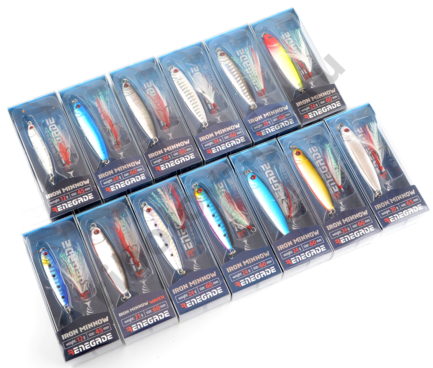 Блесна Renegade Iron Minnow 12g #008