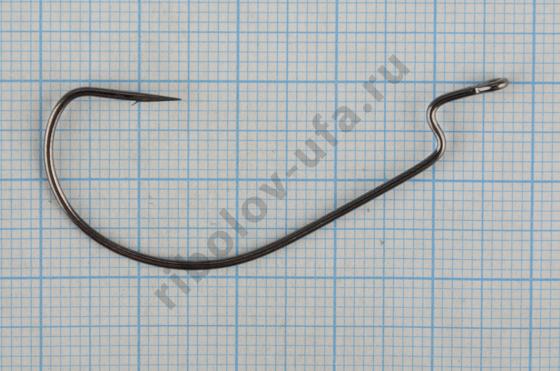 Офсетные крючки Kosadaka B-Soi Worm BN №2/0 T-0.95 mm L-47 mm