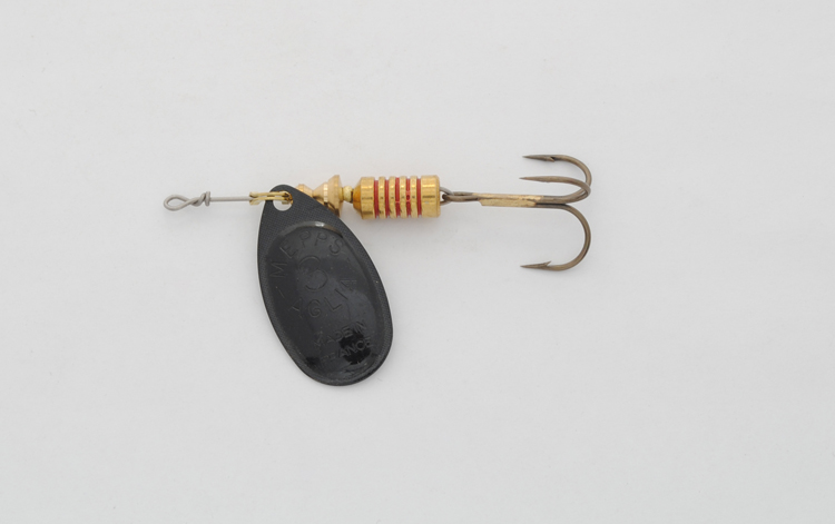 Блесна Mepps Aglia № 3, черный (6,5гр)