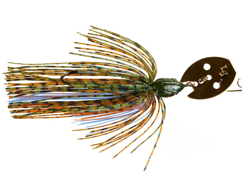 Чаттербейт Lucky John BBS Chatterbait Perch 10г, цвет 004