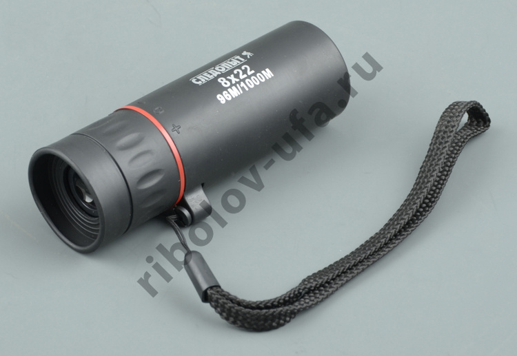 Монокуляр Следопыт 8*22 малый черный 56 гр в чехле BT-08