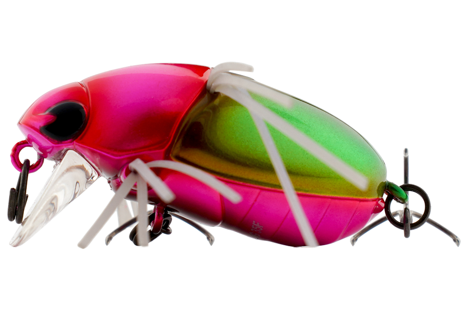 Воблер Jackall Chubby Bug 35 дл. 3.5 см, 3.7 гр., цв. uv green ground beetle
