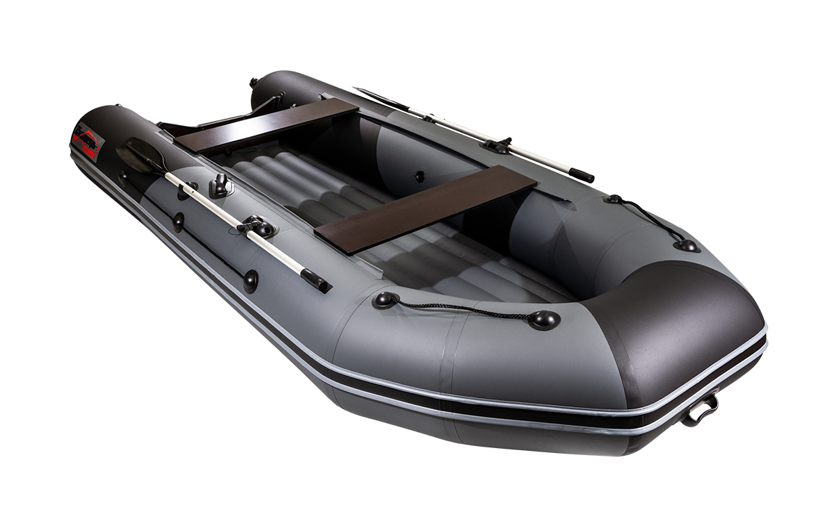 Лодка Таймень NX 3800 НДНД PRO графит/черный