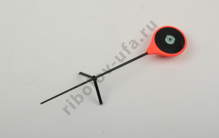 Удочка зимняя Bravo Fishing Universal RBU красная (хлыст стеклопласт)