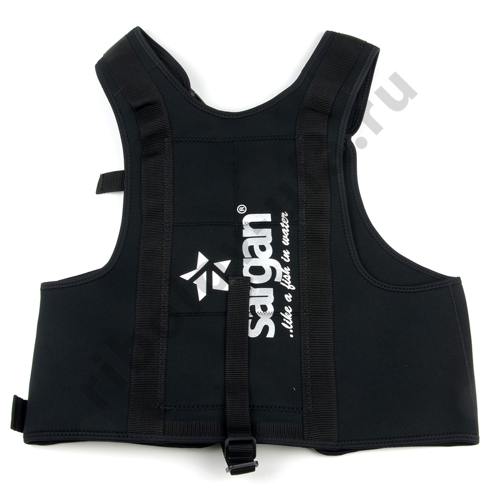 Жилет разгрузочный Sargan Броник цв. черный р. XL 