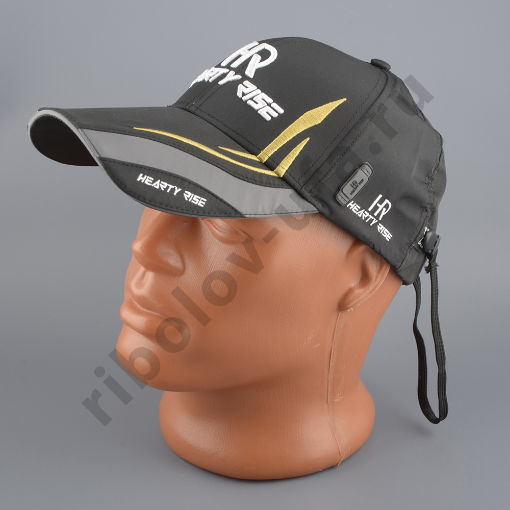 Кепка Hearty Rise Черная с золотом