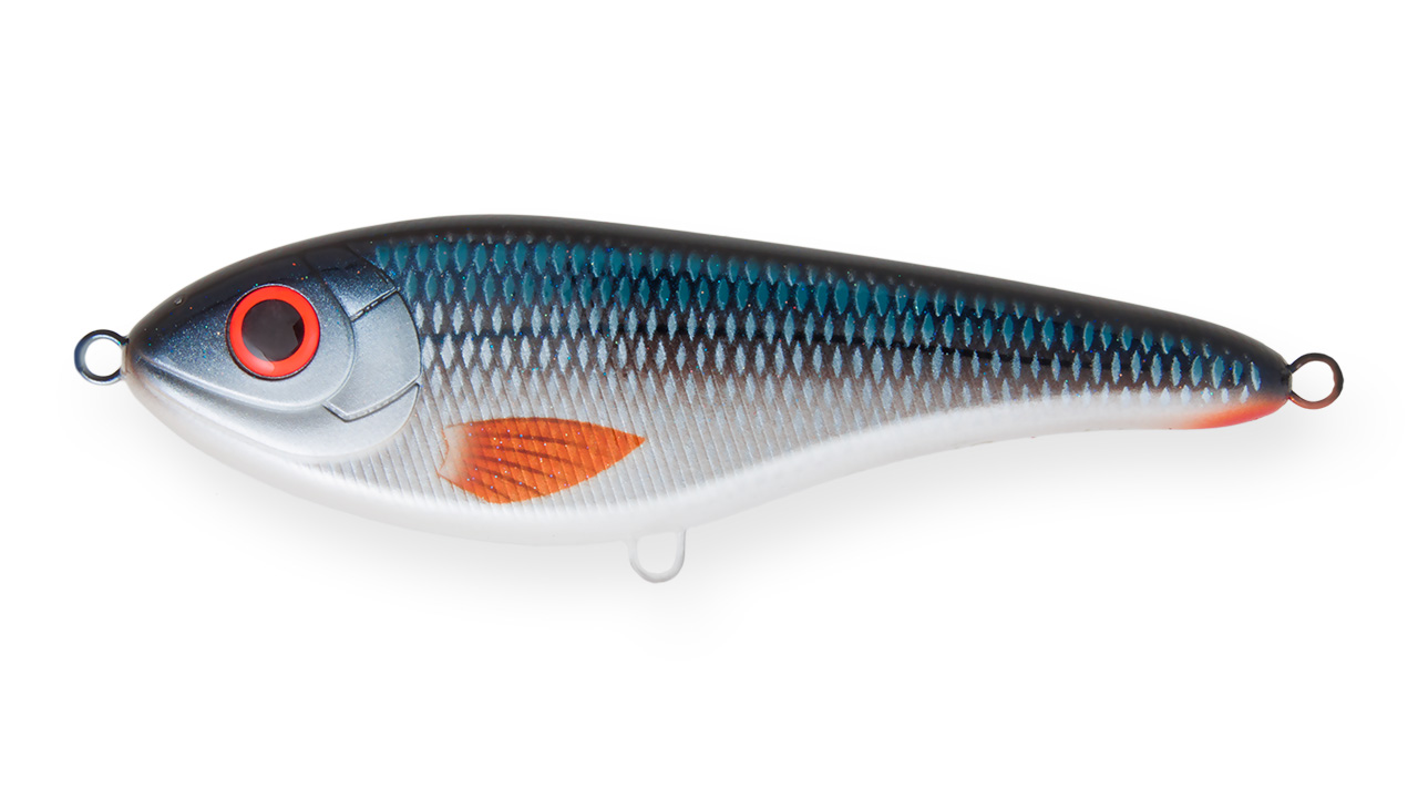 Воблер Strike Pro Buster Jerk Shallow Runner 150мм, 64,5гр, Загл. 1,0м., медл.вспл. EG-048S#C384F