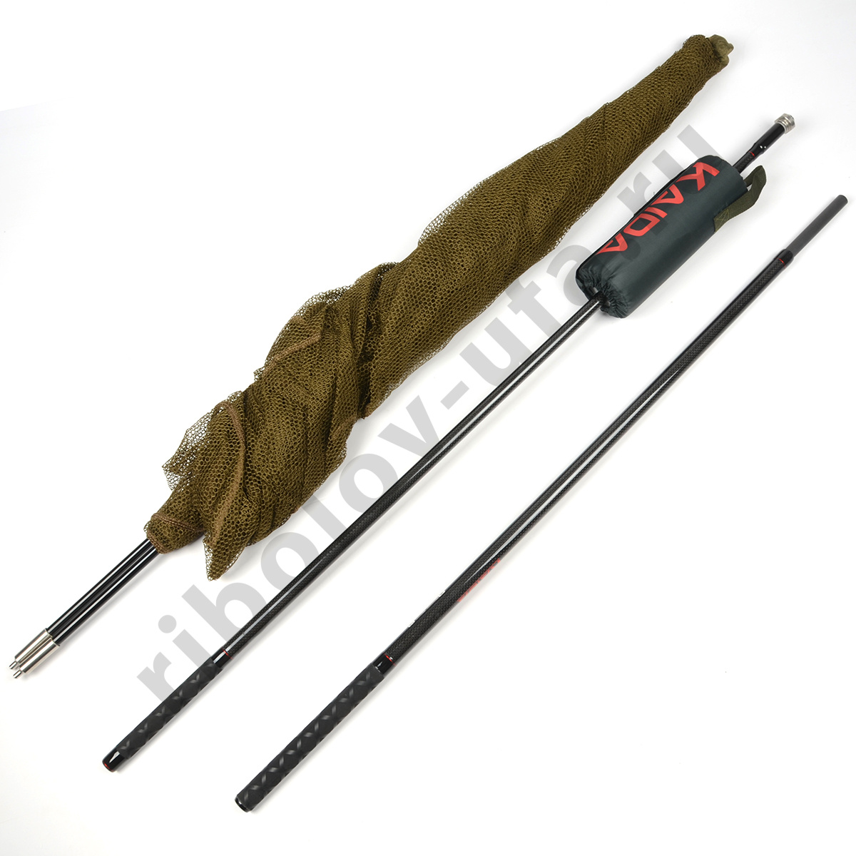 Подсачек Kaida разбор. с поплавком, 100х100см, A39-3