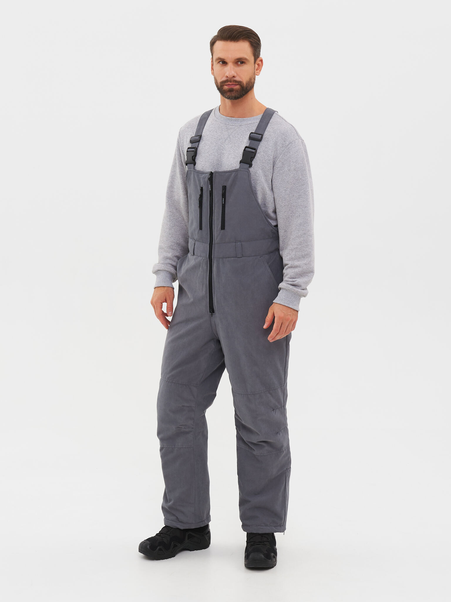 Костюм демисез. Huntsman Таймень Цв. Серый тк. Исландия р.52-54 рост 182-188