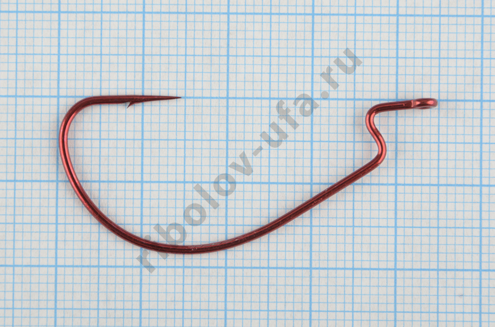 Офсетные крючки Hitfish J-Red Light hook RD # 3/0