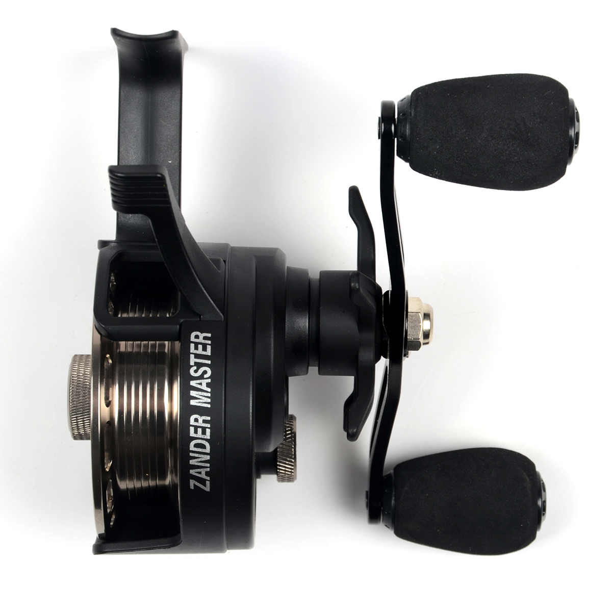 Катушка зимняя Zander Master Energy L, цв. черно-серебренный