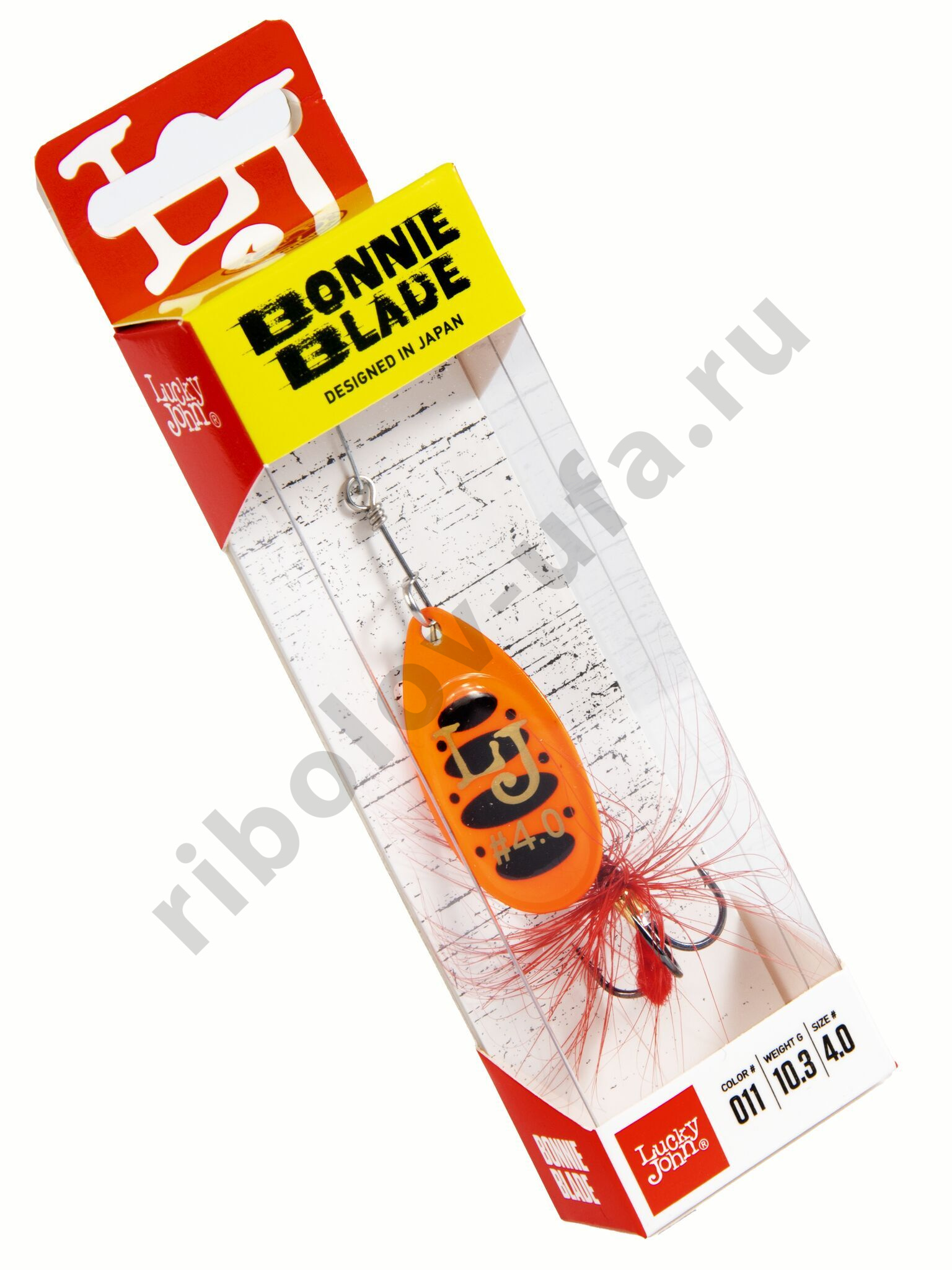 Блесна вращ. Lucky John Bonnie Blade #04, 10.3гр., цв. 011