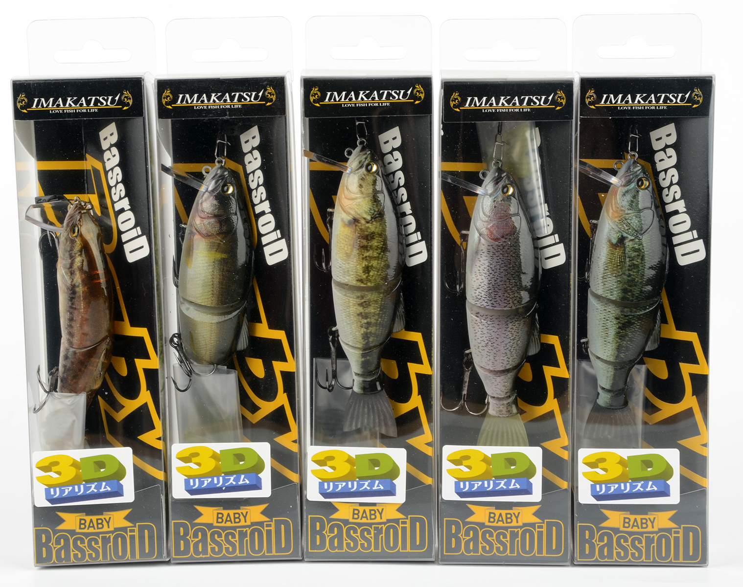 Воблер Imakatsu Baby Bassroid 3D Realism 11,2см, 22гр, цв. 856