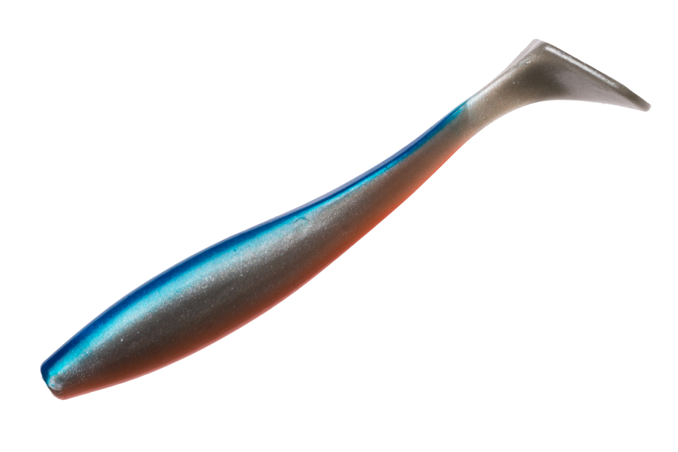 Силиконовая приманка Narval Choppy Tail 12cm #001-Blue Back Shiner (4шт/уп)