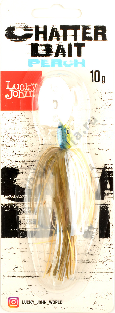 Чаттербейт Lucky John BBS Chatterbait Perch 10г, цвет 006