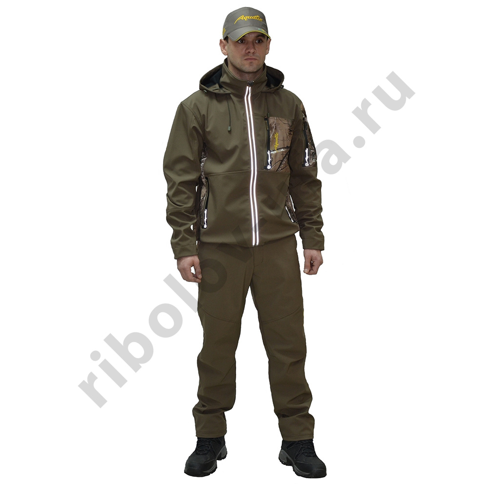 Костюм Aquatic демисезонный К-05Ф (soft shell, falcon) р. 54-56