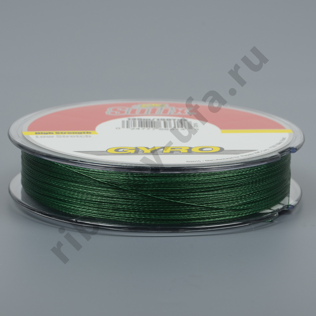 Шнур плетёный Sufix Gyro Braid 135м 0.14мм 8кг