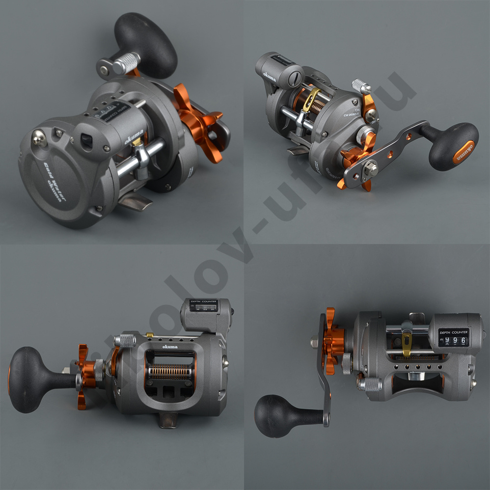 Катушка мульт. Okuma Cold Water Line Counter CW-203DLX