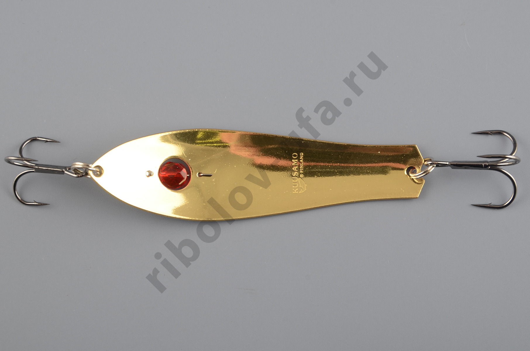 Блесна колеб. Kuusamo Professor 2, 90/18 (бусинка) BLU/GR-B, UV