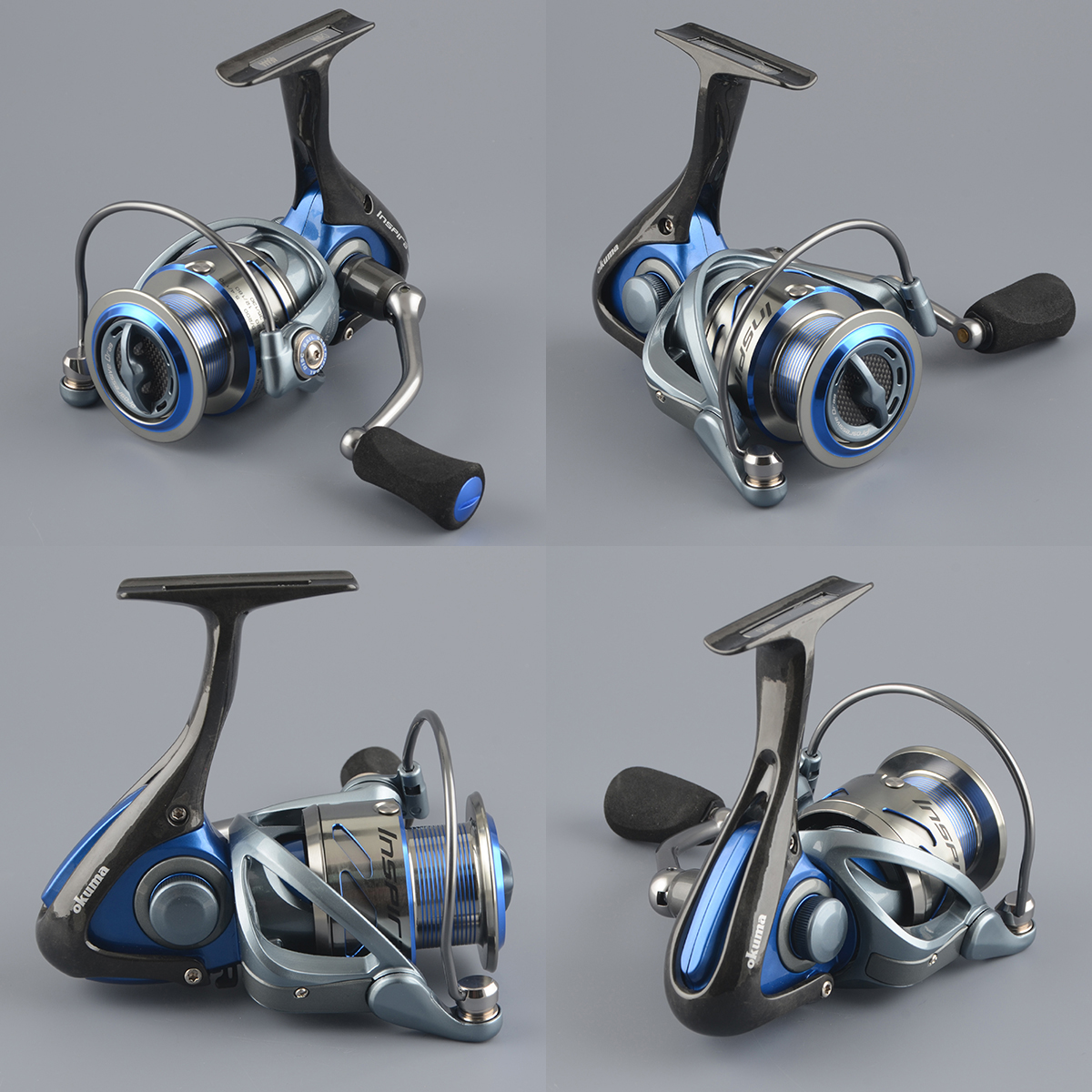 Катушка безынерц. Okuma Inspira 40B Blue (доп. шпуля)