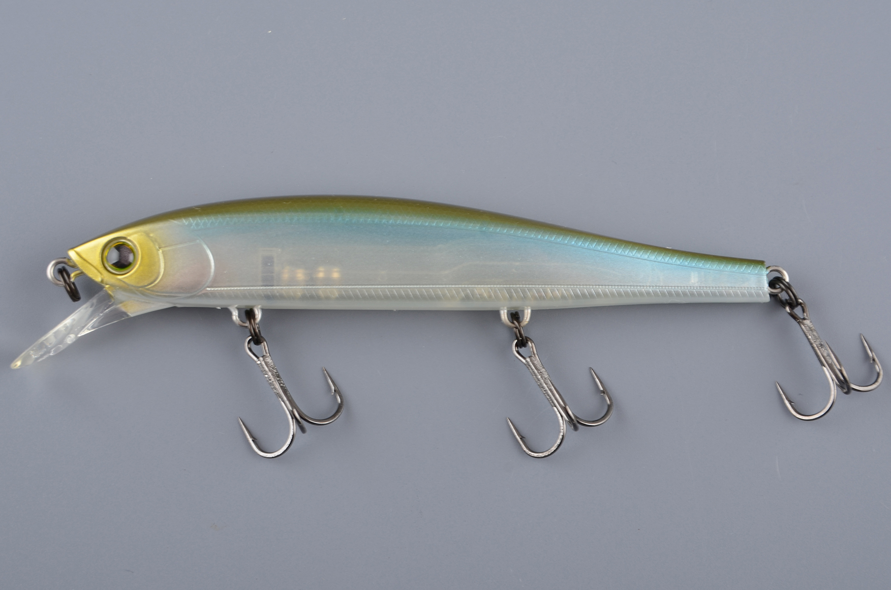 Воблер Yo-Zuri  R1361  Duel Hardcore Minnow Flat 110F 15гр, 0-1,5м. цв. GSPS