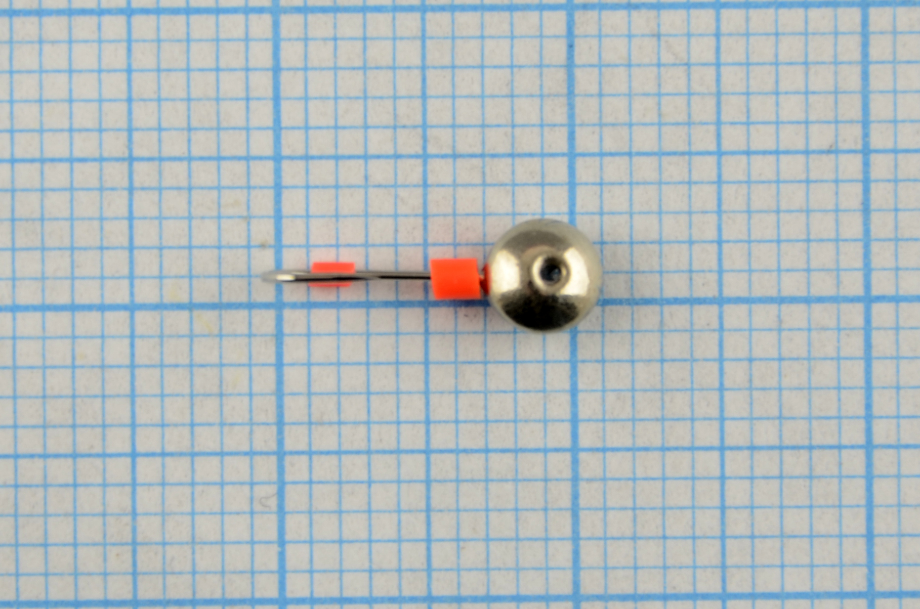 Мормышка Пирс Мастер свинцовая паяная Дробинка 4мм 0,2гр цв. нейзильбер