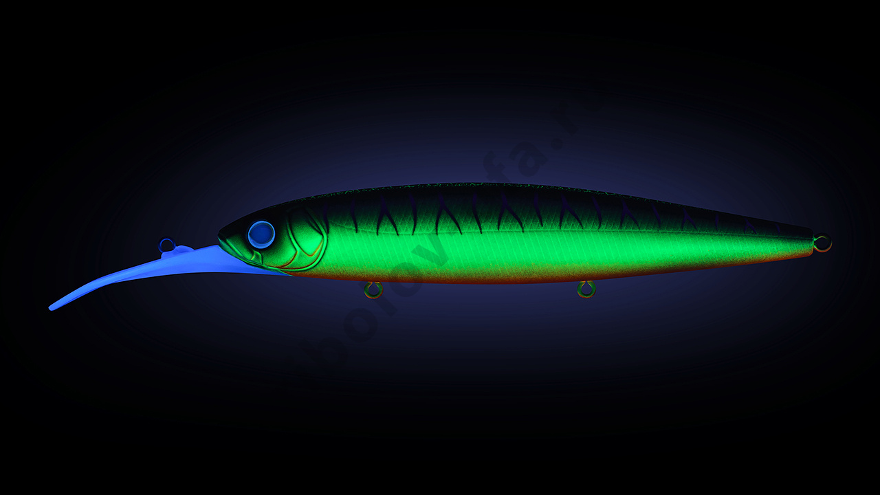 Воблер Strike Pro Bold Deep Diver 130SP нейтр.пл. 24.5гр. (2.5-5.0м) кр.Owner EG-191L-SP#A223S-RP