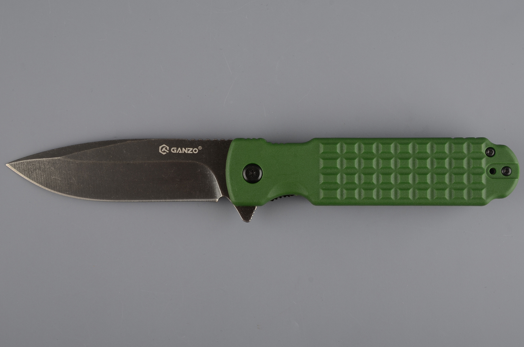 Нож складной туристический Ganzo G627-GR зеленый