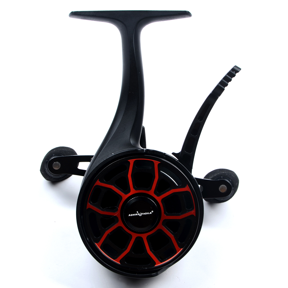 Катушка зимняя Admiral Ice Energy Left Hand красный