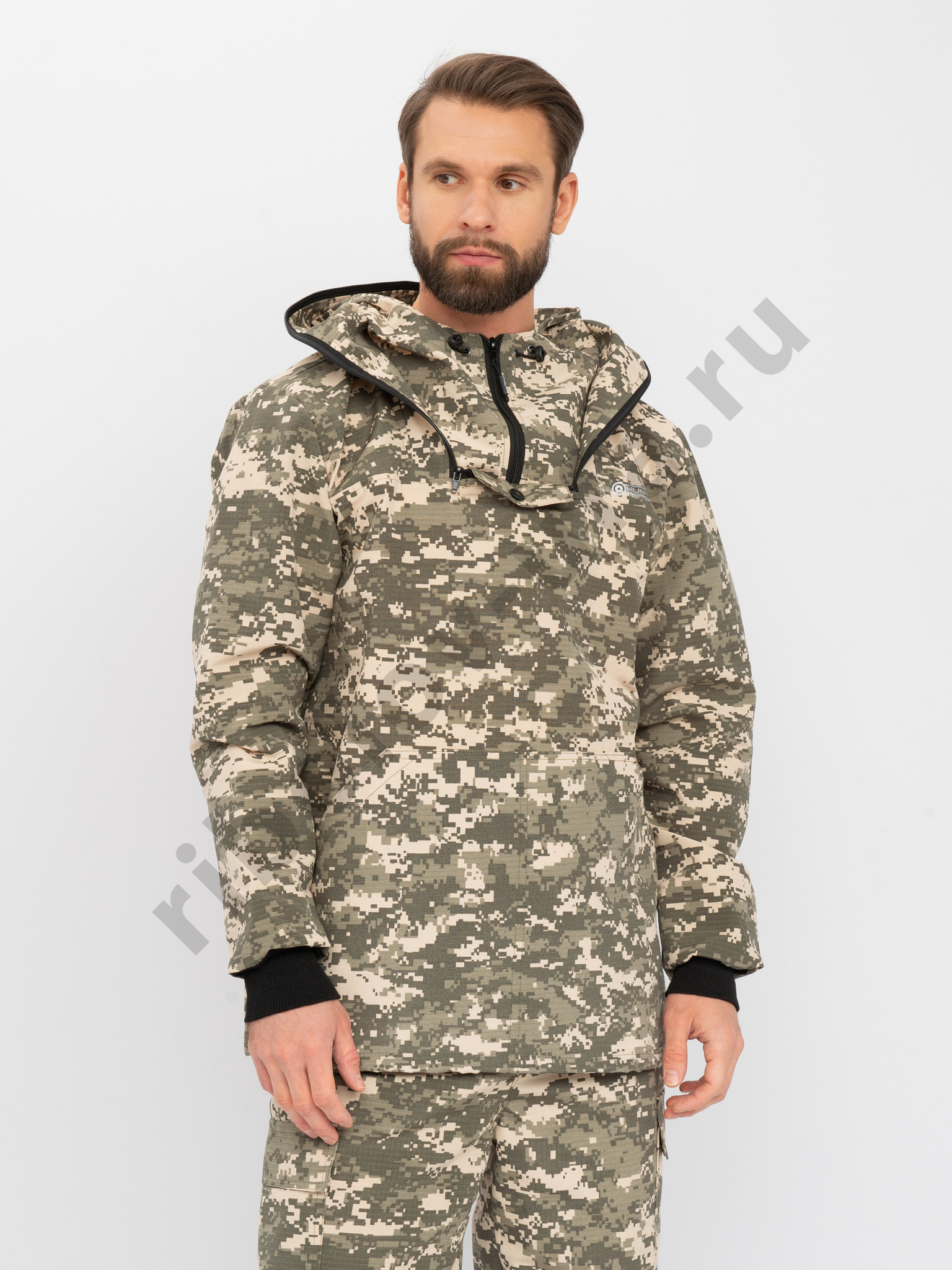 Костюм летний Антигнус-Эконом ткань Смесовая Рип-Стоп цвет 128/2 св.пиксель р.48-50, рост 170-176