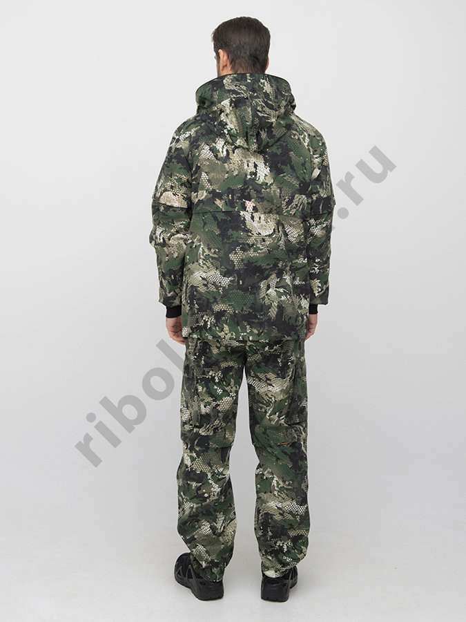 Костюм Huntsman Антигнус с ловушк. цв.Зеленый питон тк. Сорочка р. 52-54 рост 182-188