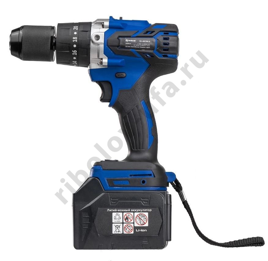 Шуруповерт-электробур Nisus 18V 6A 120 Hm(N-LB176-N)