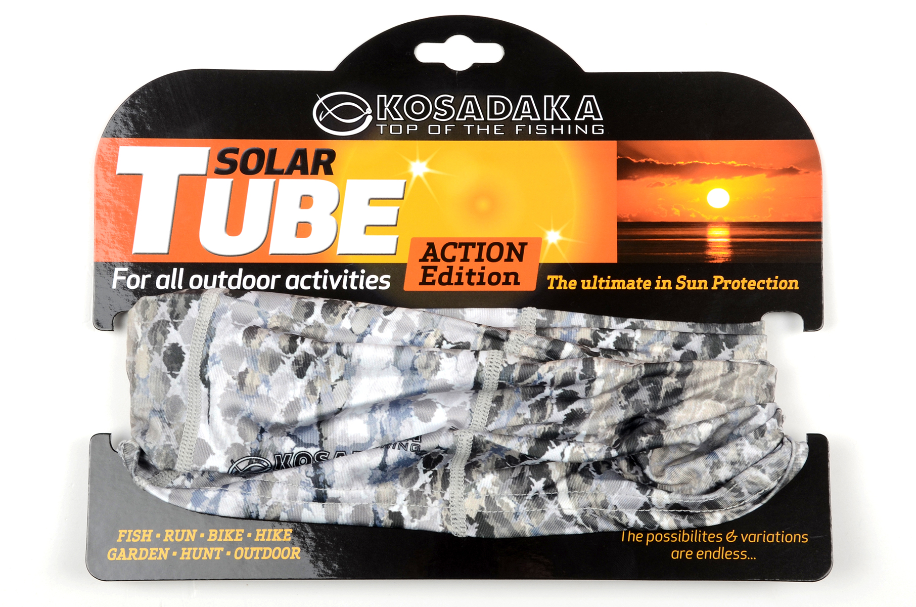 Маска бафф Kosadaka Ice Silk Sunblock UV защита, цв. Snake