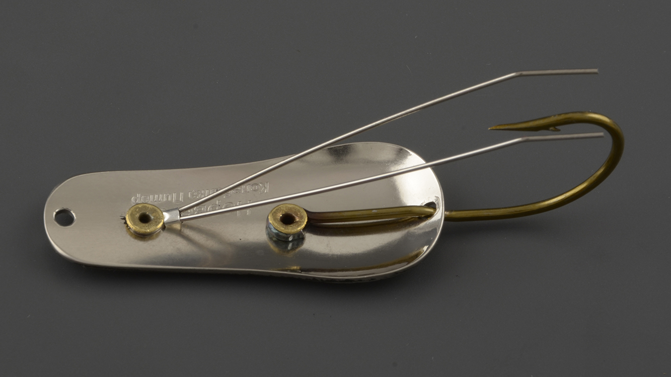 Блесна Бубнов незацепляйка Норвега (артель политкаторжанин) 10 гр. белая 