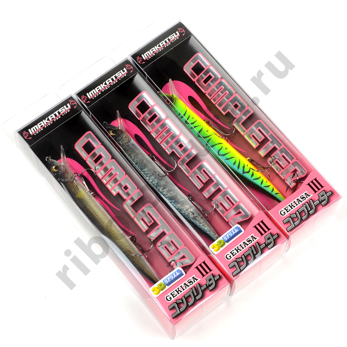 Воблер Imakatsu Gekiasa III Completer 130F 3D Realism 16гр # 717