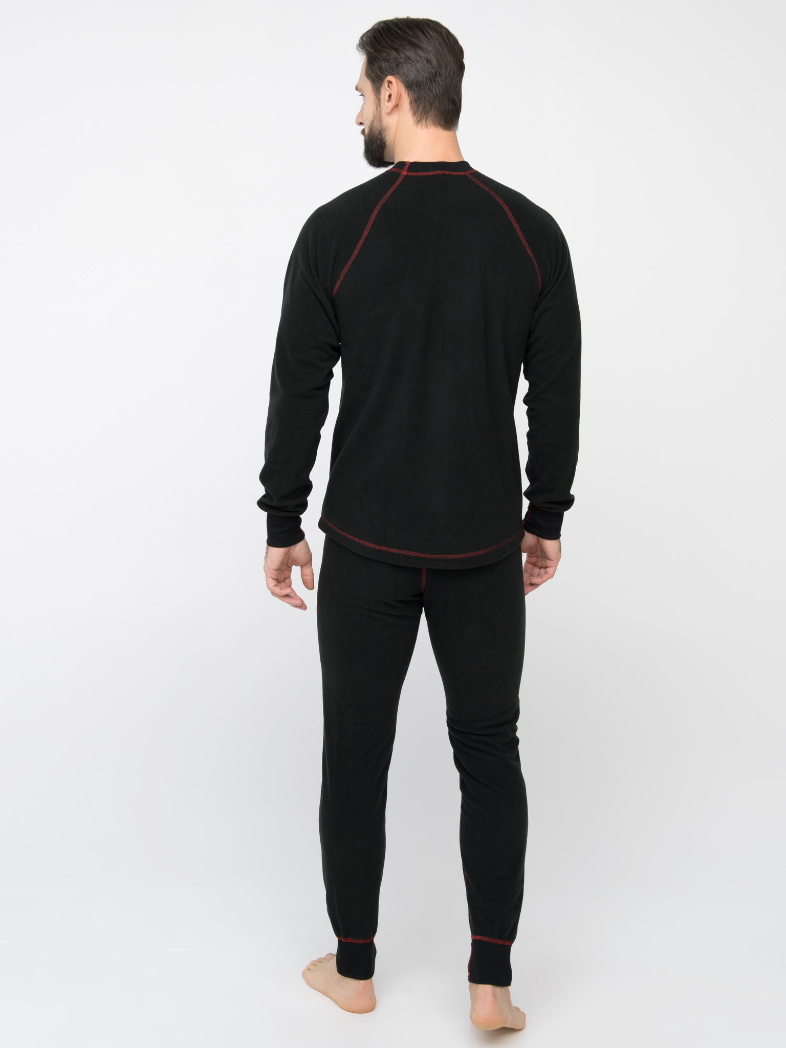 Термобелье Huntsman Thermoline цв.Черный, ткань Флис р. 46-48 рост M