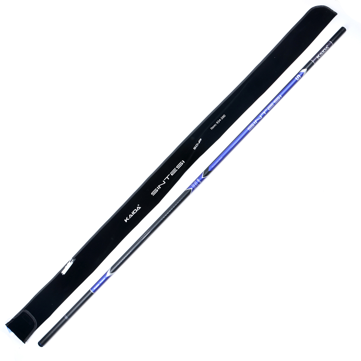 Удилище Kaida Sintesi Polo без колец 5м Carbon Fider