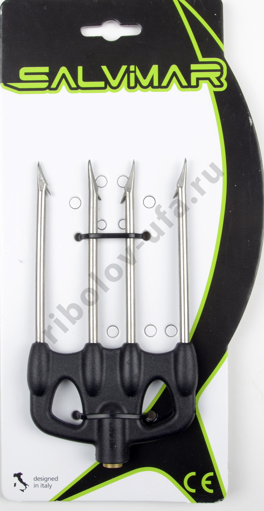 Наконечник Salvimar четырехзубый усиленный из нерж. стали