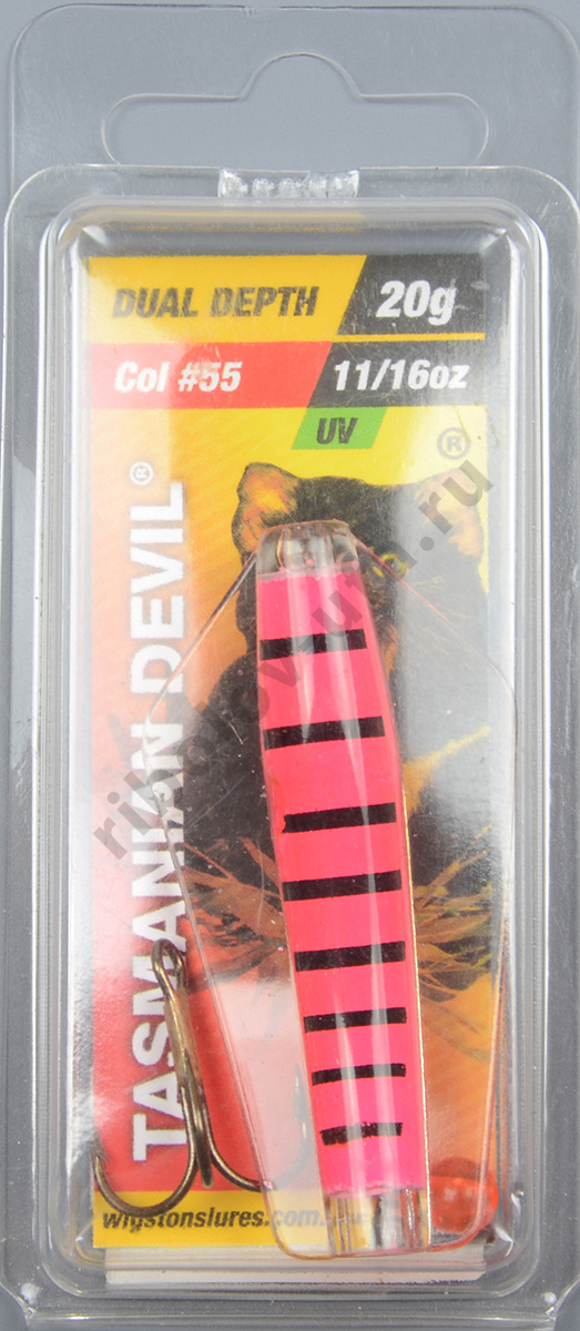 Блесна Wigston Lures Tasmanian Devil 20гр #55 Pink Panther