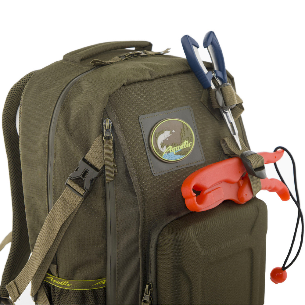 Рюкзак Aquatic РК-02Х рыболовный с коробками Fisherbox (хаки)