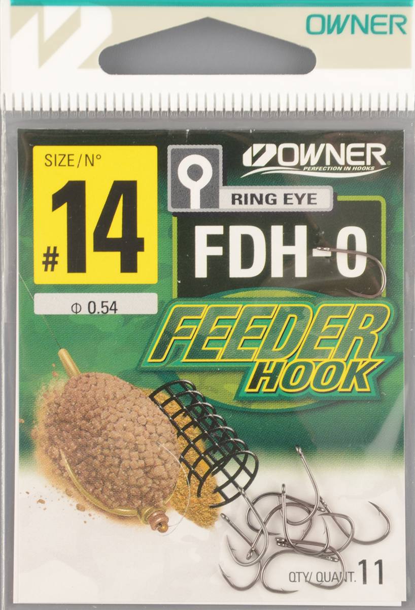 Одинарные крючки Owner 56940-14 Feeder Hook FDH-0