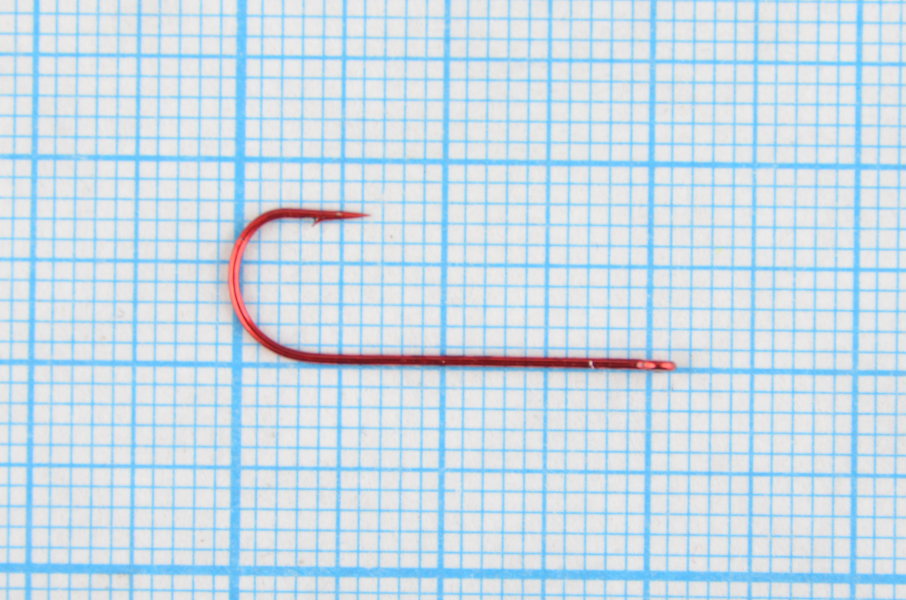 Одинарные крючки Catcher Round Red № 7